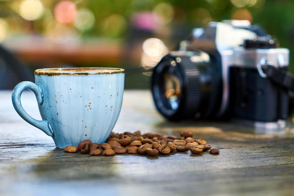 Calendar with longevity symbols over coffee cup